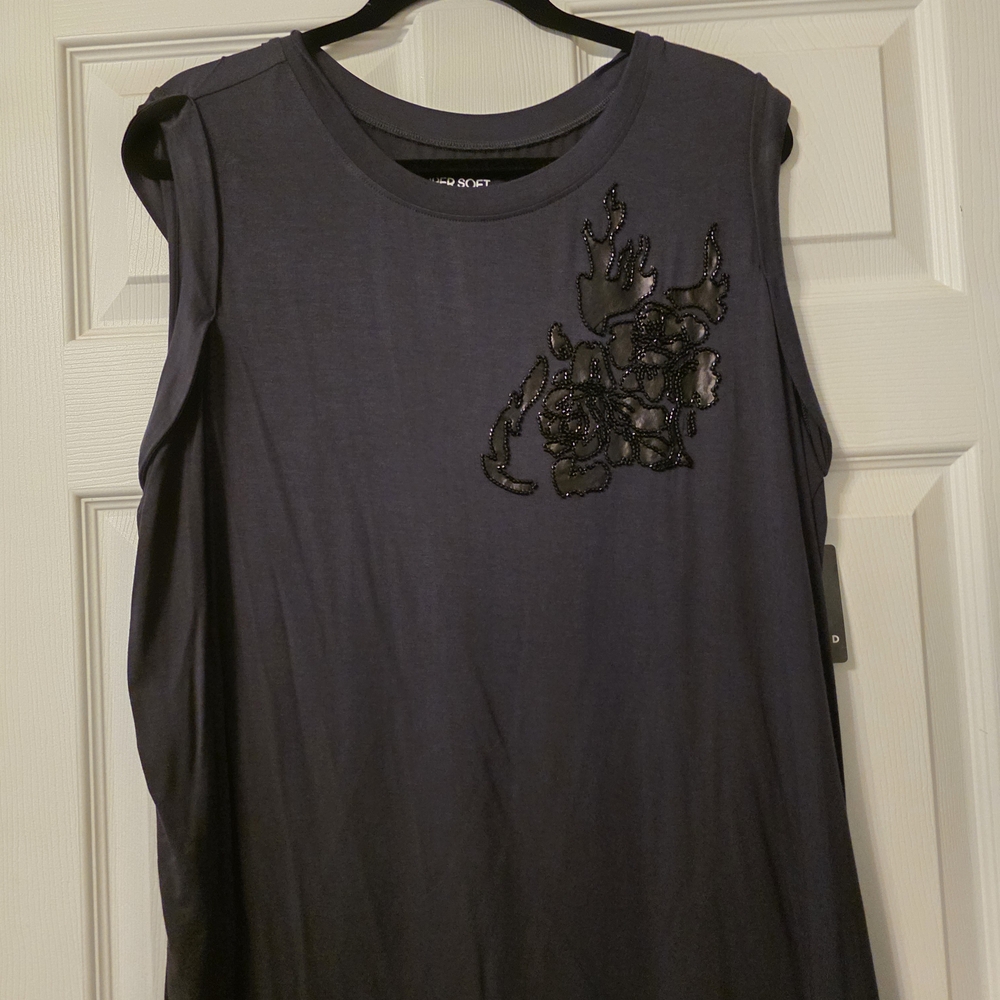 NWT Torrid Black Sleeveless Top